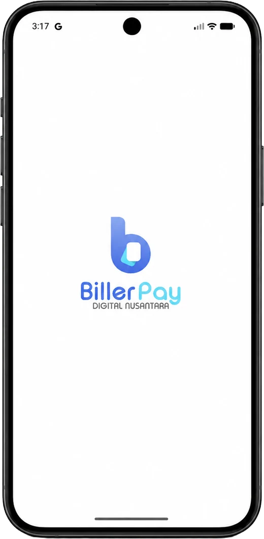Mockup aplikasi Billerpay di Google Play